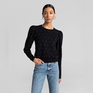A.L.C. Black Knit Sweater Size Small